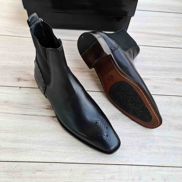 Men's Leather Chelsea Boots | Handmade - Picture 4 of 8